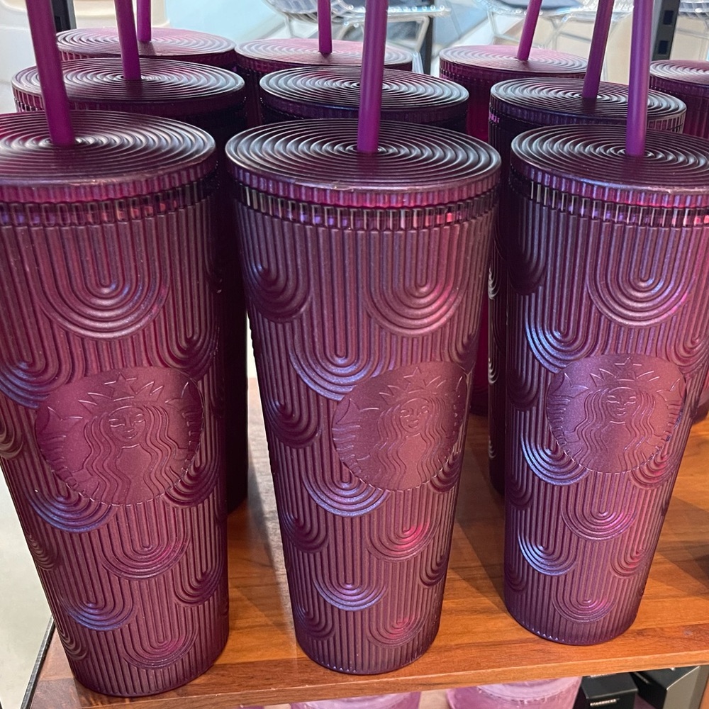 Starbucks purple glitter tumbler